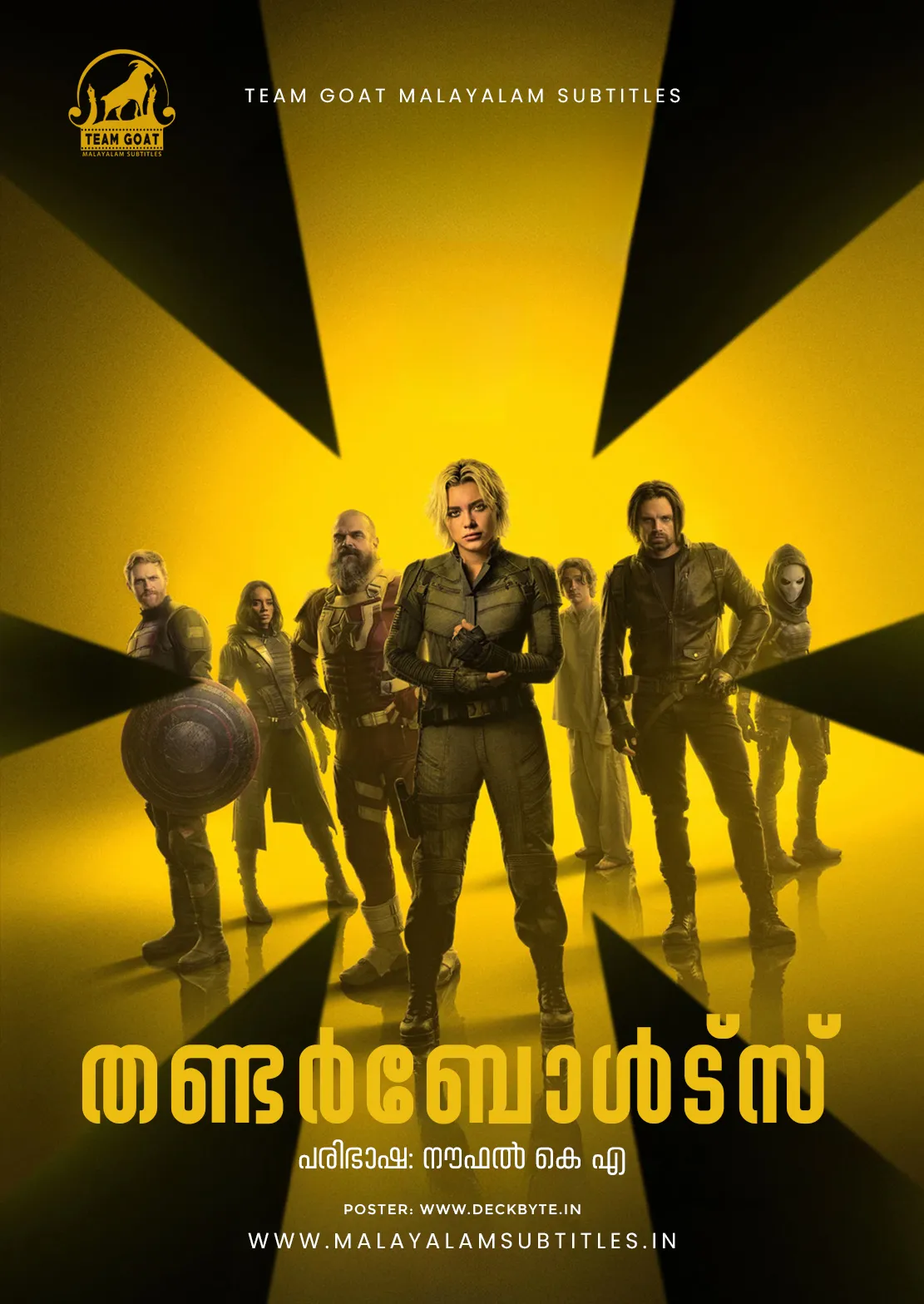 THUNDERBOLTS* – തണ്ടർബോൾട്സ്* (2025) poster